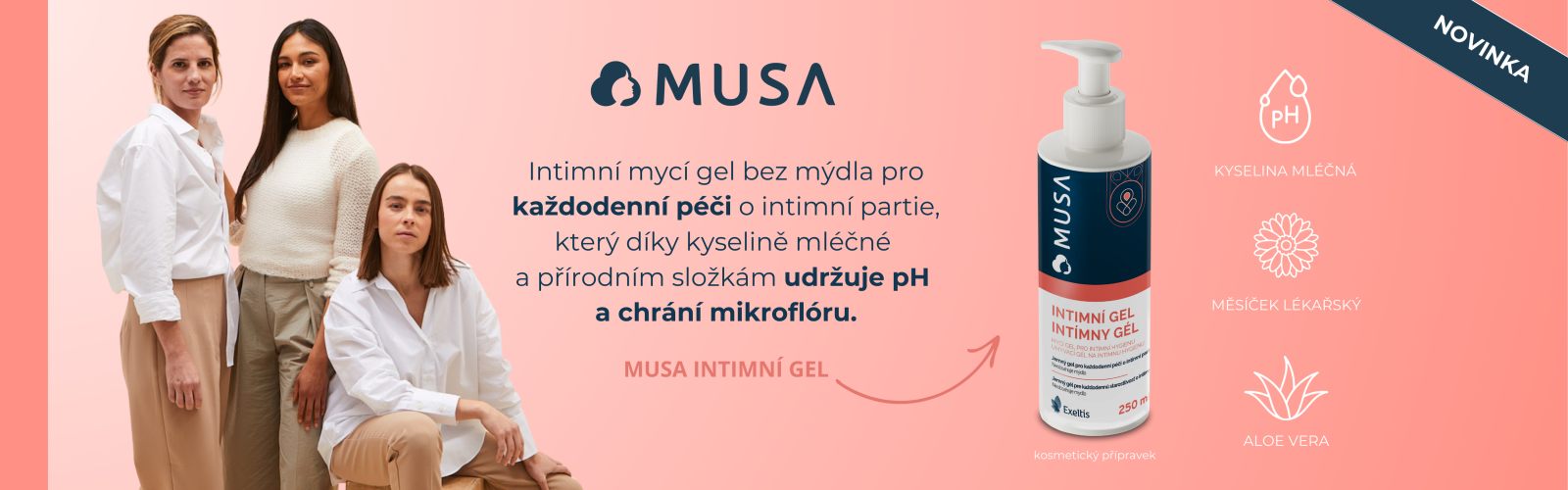 MUSA intimní gel